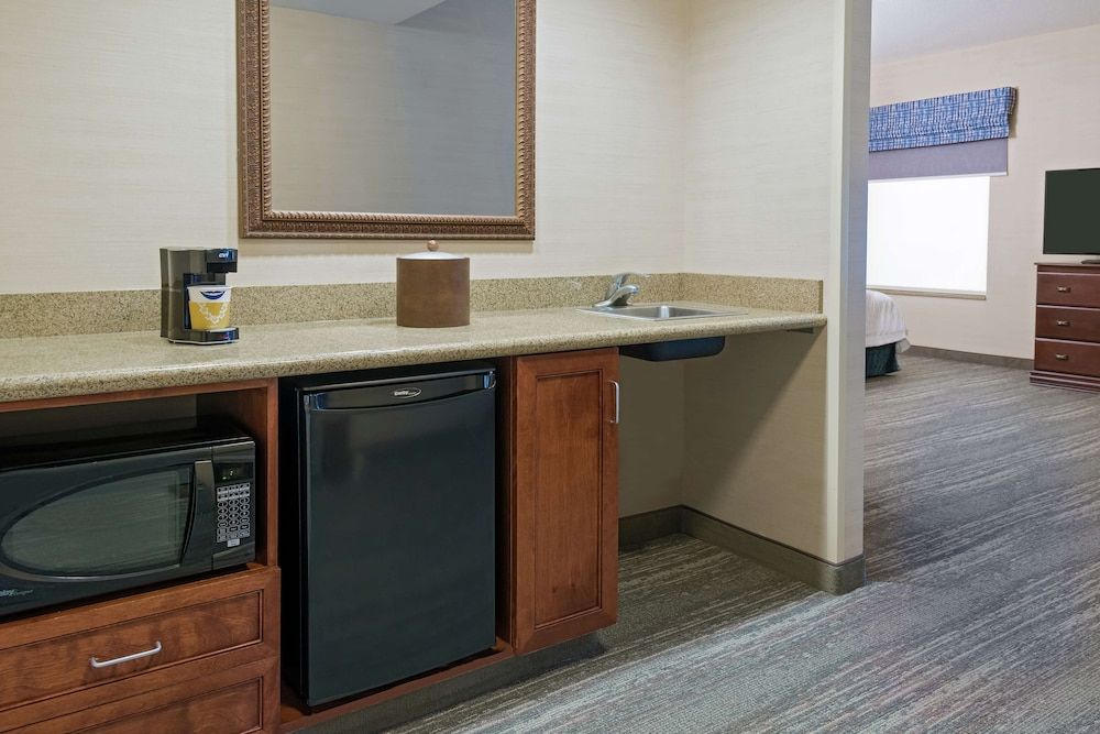 Studio, 1 King Bed, Accessible (Mobility & Hearing, Roll-in Shower)