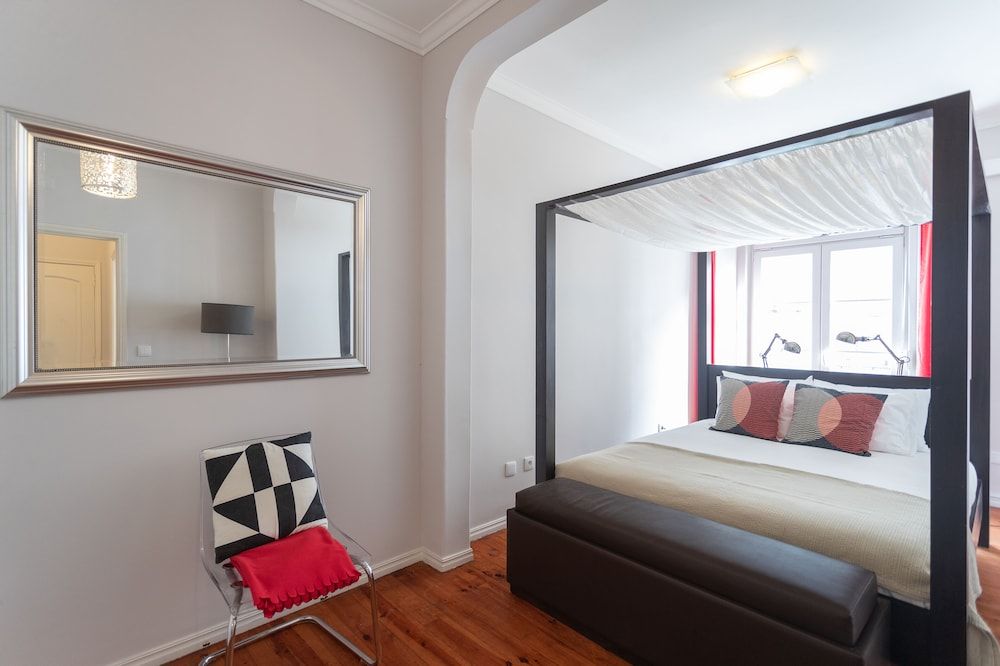 Santa Justa 24 Lisbon Downtown Apartamento standard, 2 quartos, sacada, vista para a cidade
