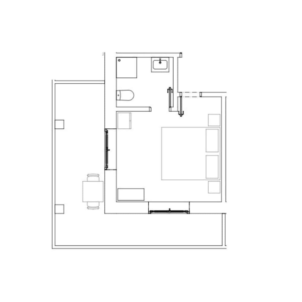 Azen Cool House Standard Double or Twin Room, 1 Bedroom, Balcony 4