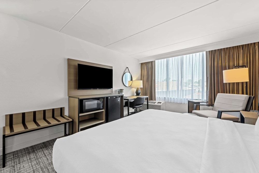 Standard Room, 1 King Bed, Non Smoking, Refrigerator & Microwave