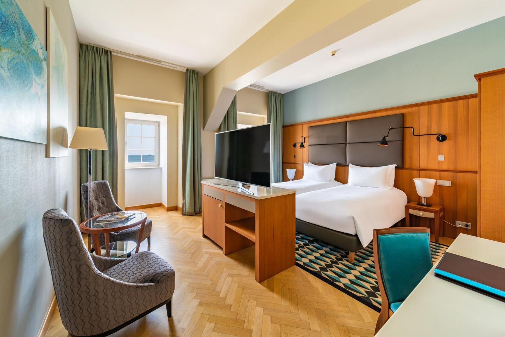 LUXURY ROOM, sea side, double bed, balcony