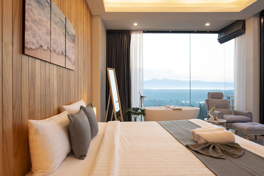 Ao Luek Panoramic Pool Villa Deluxe Room, Sea View 11