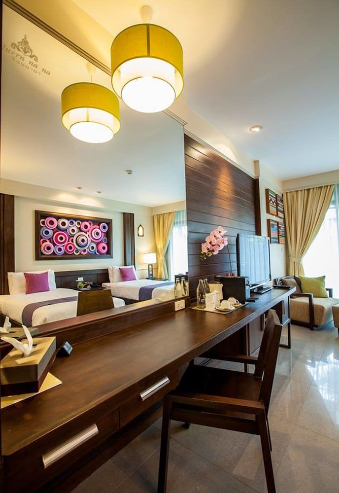 Huern Na Na Boutique Hotel Deluxe Twin Room, 1 Bedroom, Non Smoking, Garden View 7