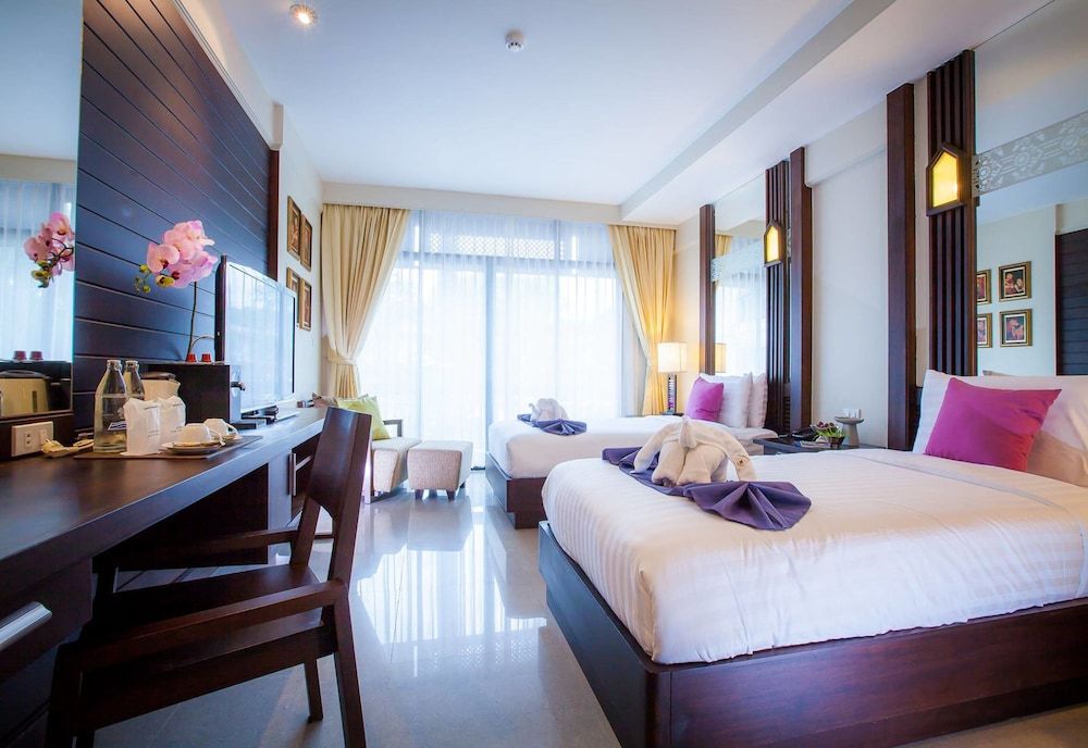 Huern Na Na Boutique Hotel Deluxe Twin Room, 1 Bedroom, Non Smoking, Garden View 2