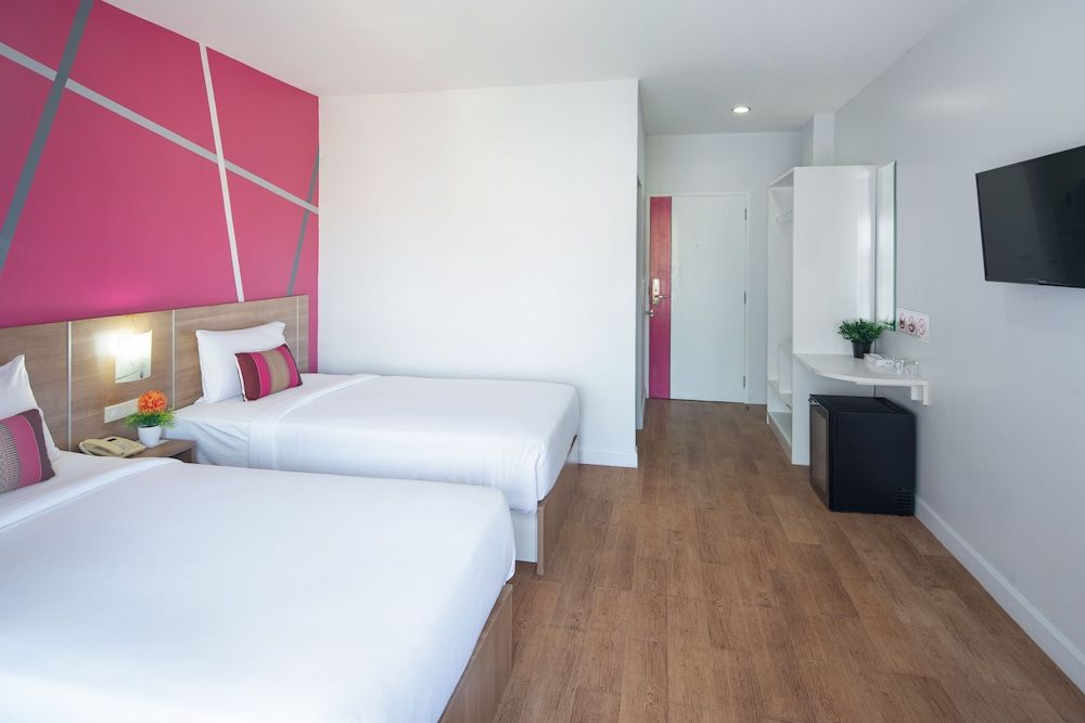 Eco Inn Lite Ubon Ratchathani Standard, 2 Twin Beds, Non Smoking, City View 8