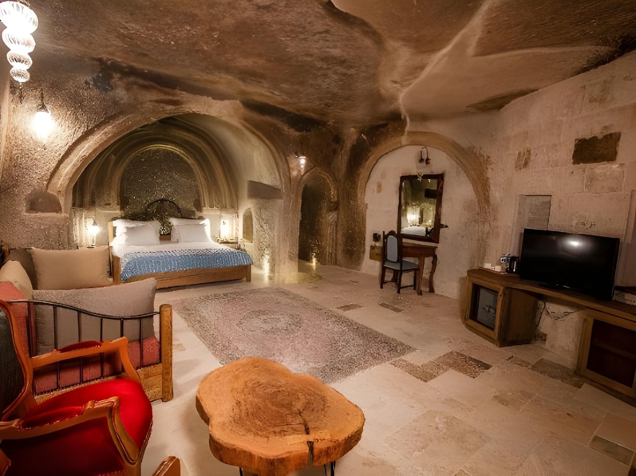 Hera Cave Suites Standard Double or Twin Cave Room 3