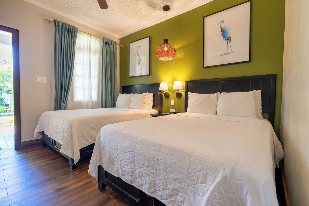 Standard Room, 2 Double Beds, Garden View (2 Adults only)