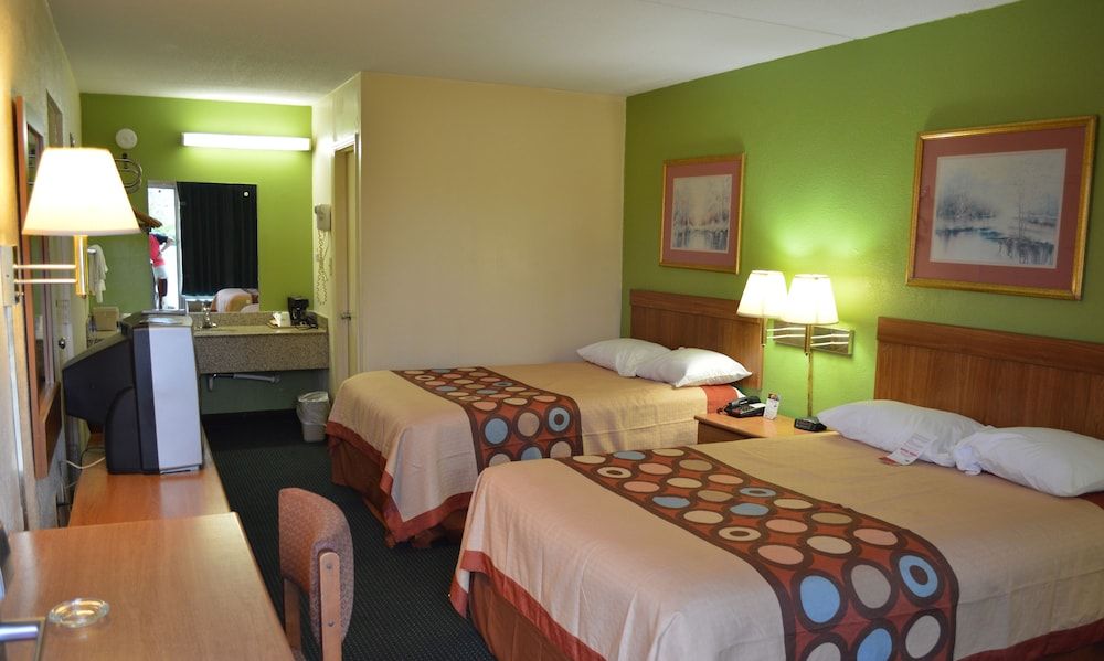 Double Room, 2 Double Beds, Smoking