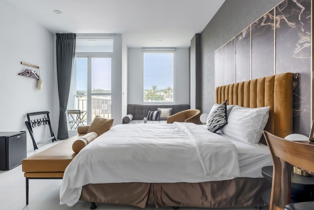 Sunset Mu Style Inn Deluxe Double Room, Balcony 3