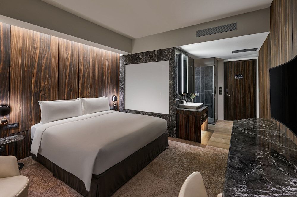 River Studio Double, Guest room, 1 King , River view