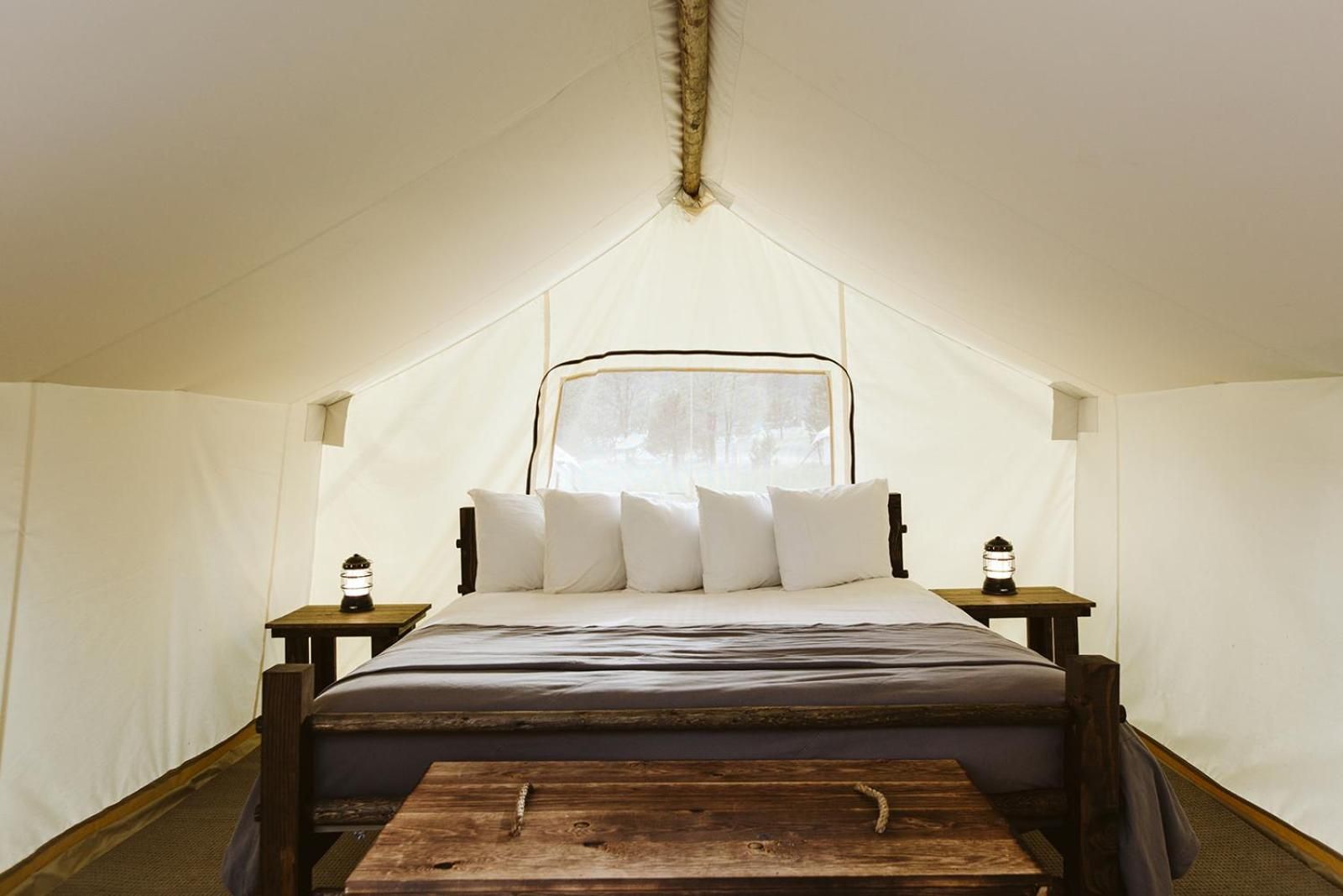 Safari Tent with Shared Bathroom