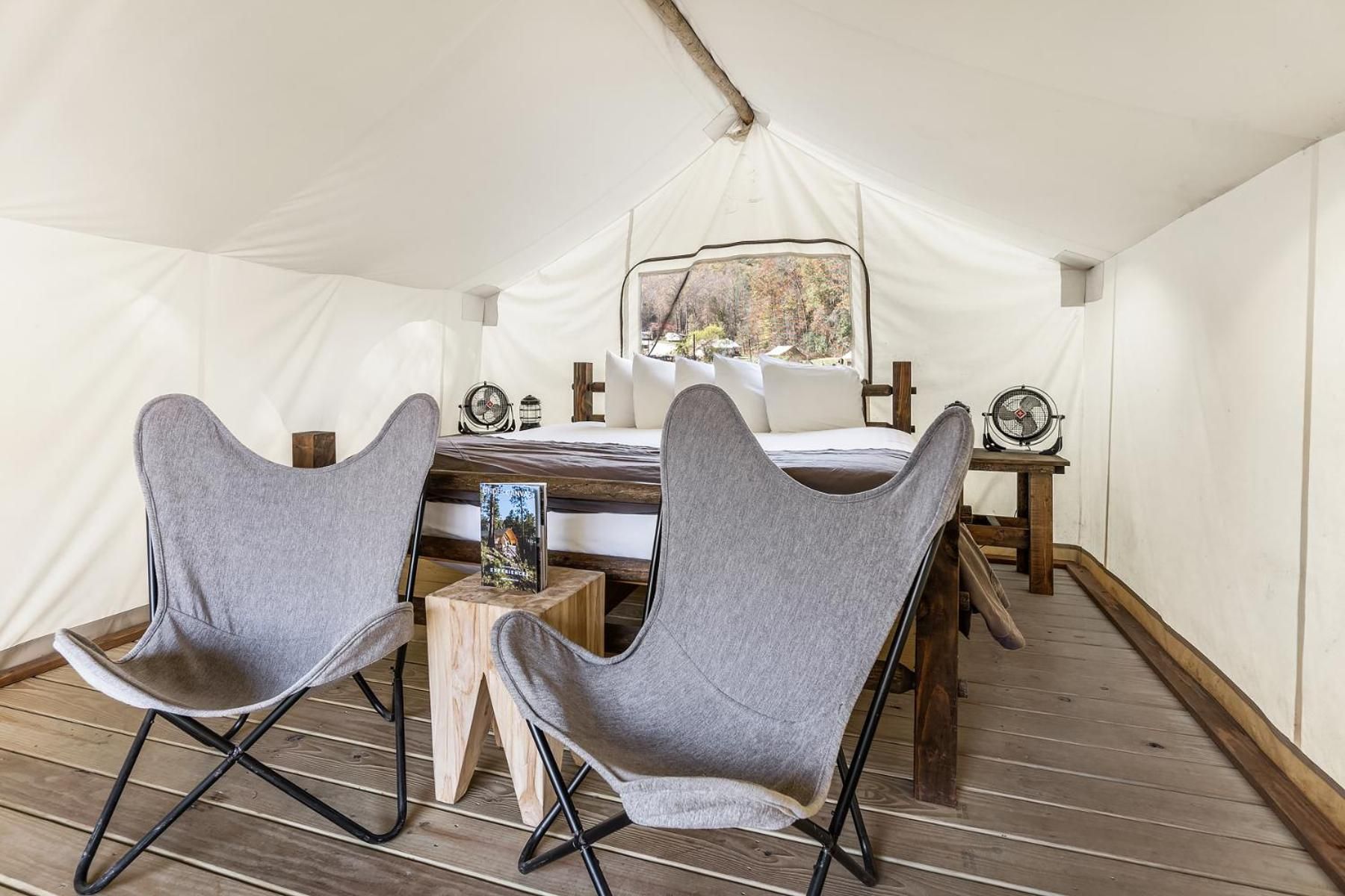 Safari Tent with Shared Bathroom