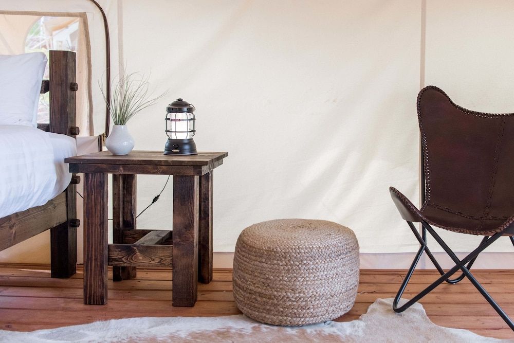 Under Canvas Great Smoky Mountains Safari Tent - Shared Bath 3