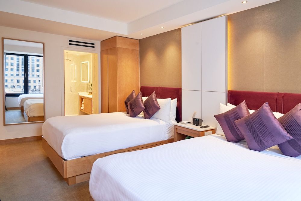 Premier Room, 2 Double Beds, Mobility Accessible