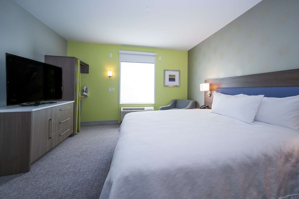 Suite, 1 King Bed, Accessible (Mobility & Hearing, Roll-in Shower)