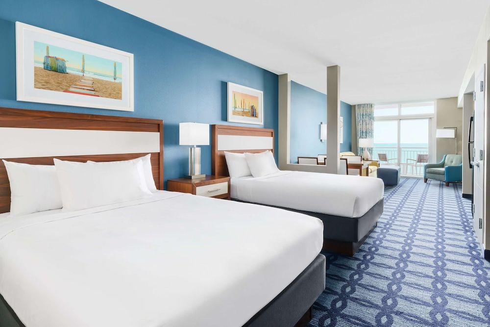 Room, Multiple Beds (Hearing), Oceanfront