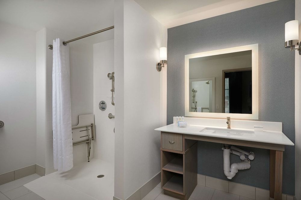 Studio Suite, 1 King Bed, Accessible (Mobility & Hearing, Roll-in Shower)