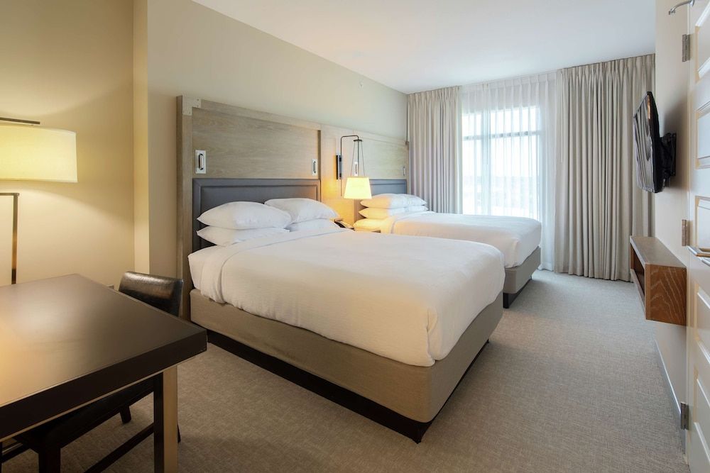 Suite, 2 Queen Beds, Accessible, Balcony (Roll-In Shower)