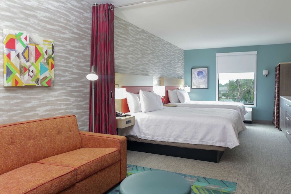 Studio, 2 Queen Beds, Accessible (Hearing)