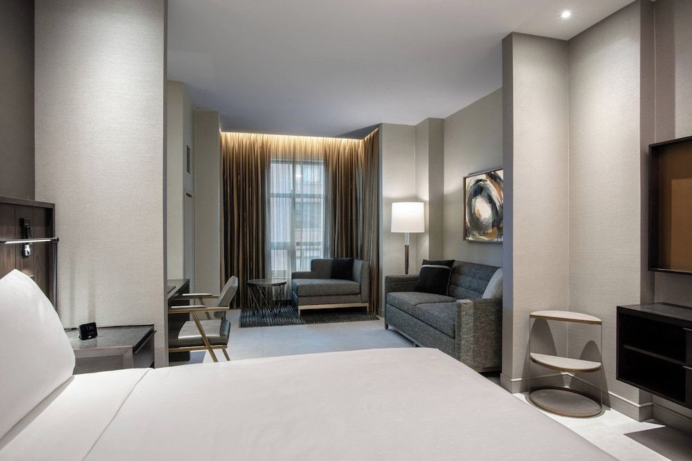 Room, 1 King Bed with Sofa bed (Hearing Accessible)