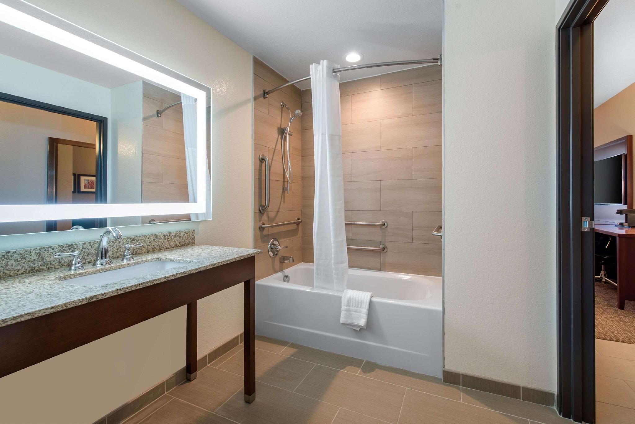 1 King Bed, Suite, Nonsmoking, Accessible