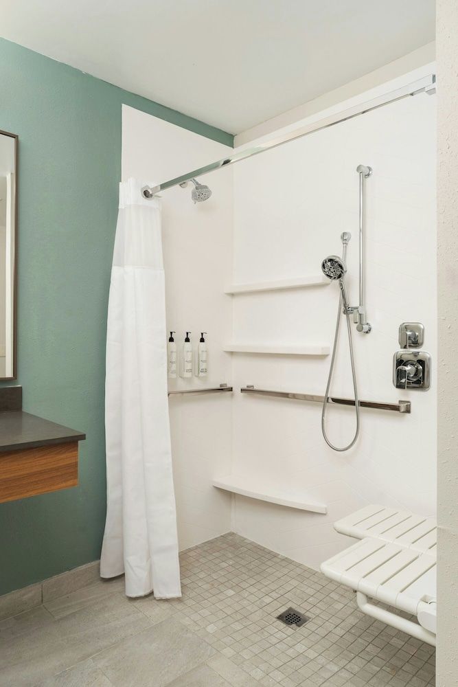 Studio, 1 King Bed (Mobility/Hearing Access, Roll-in Shwr)