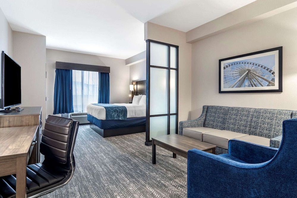 Suite, 1 King Bed with Sofa bed, Non Smoking