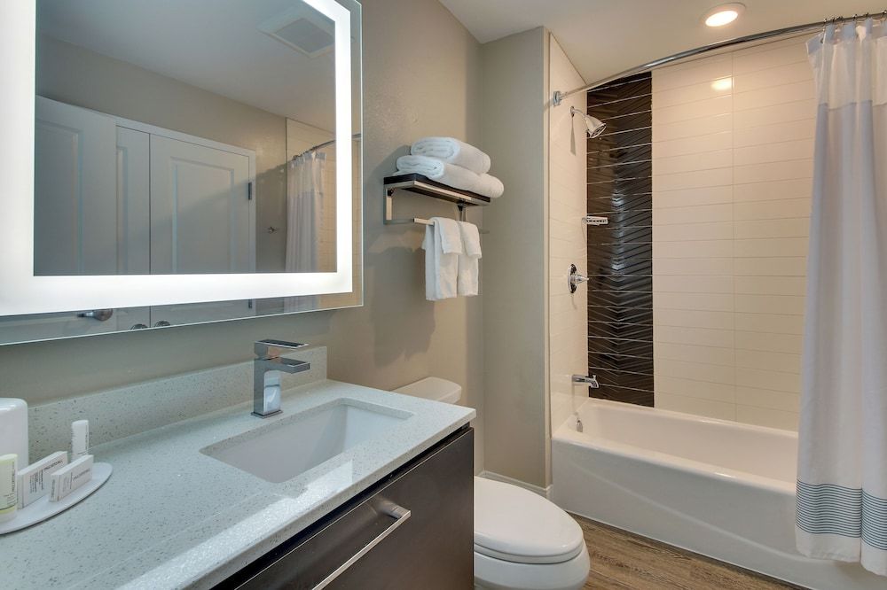Suite, 1 Bedroom (Mobility/Hearing Access, Roll-In Shwr)