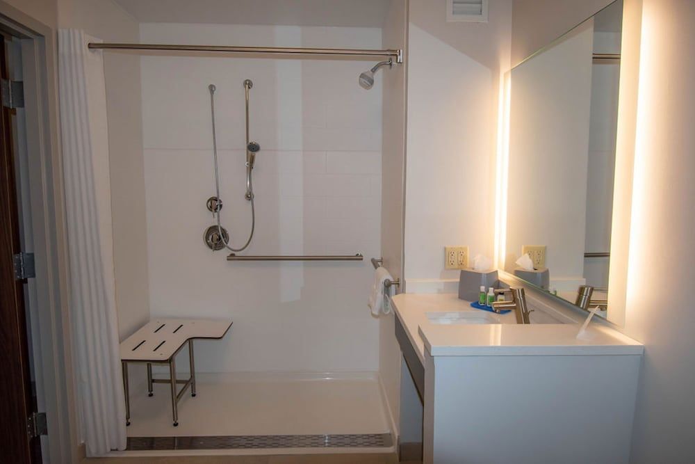 Room, 1 King Bed, Roll-in Shower (Communications, Mobility)