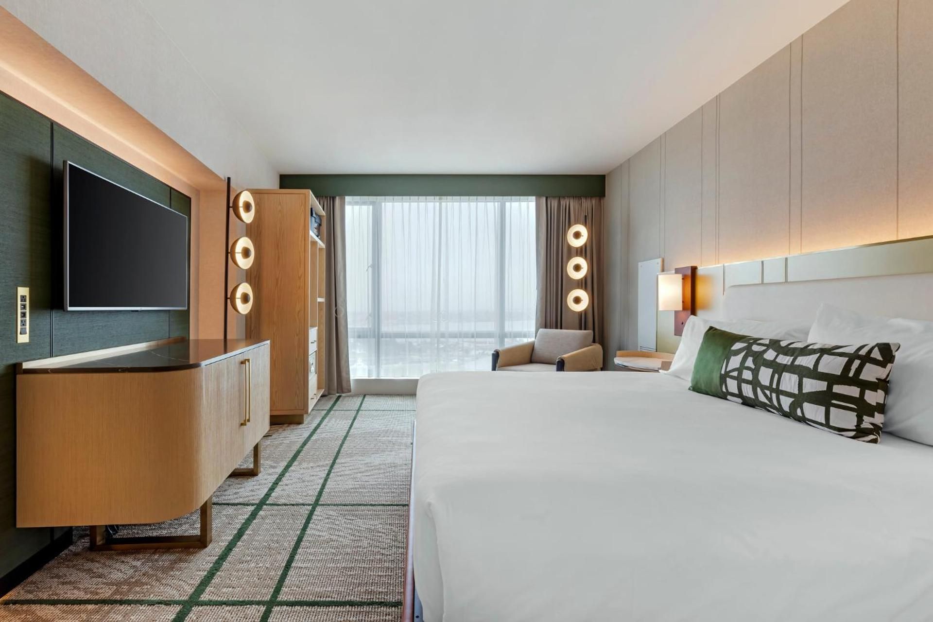 Accessible Deluxe Room 1 King Bed - City View