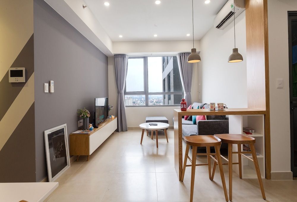 Lucyhome Masteri Thao Dien Apartment Lucyhome Smart Apartment with City view 14