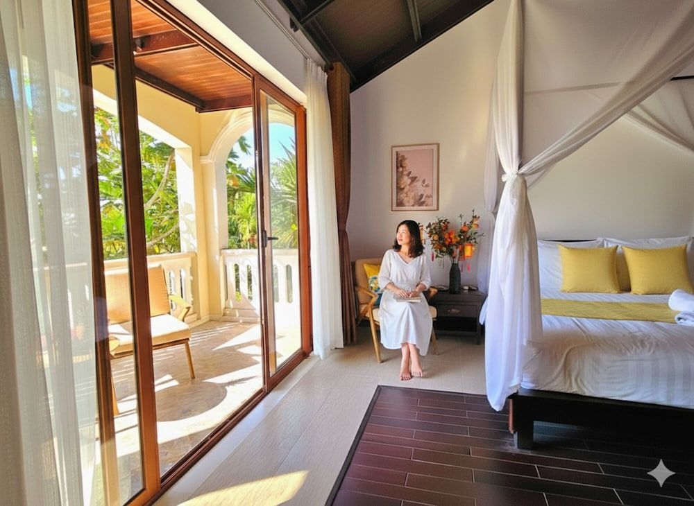 Én Retreat Hoi An Deluxe Room, Balcony 8