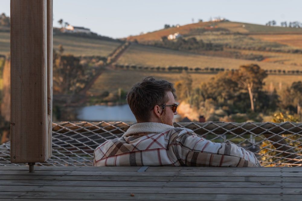 The Log Cabin Luxury Villa, 2 Bedrooms, Vineyard View, Slope side 5