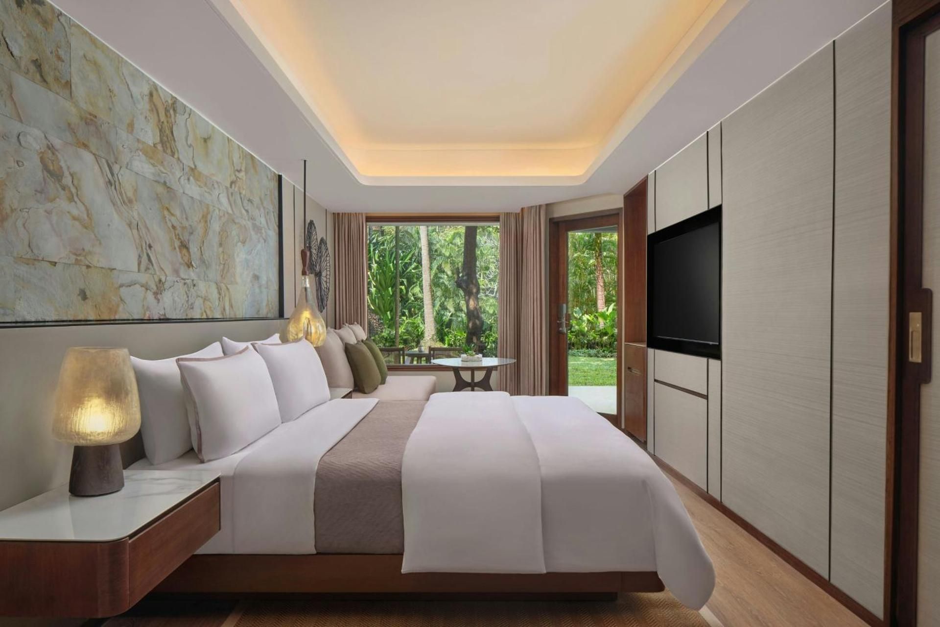 Deluxe King Garden Terrace with Free Daily Resort Activities and Kids Amenities