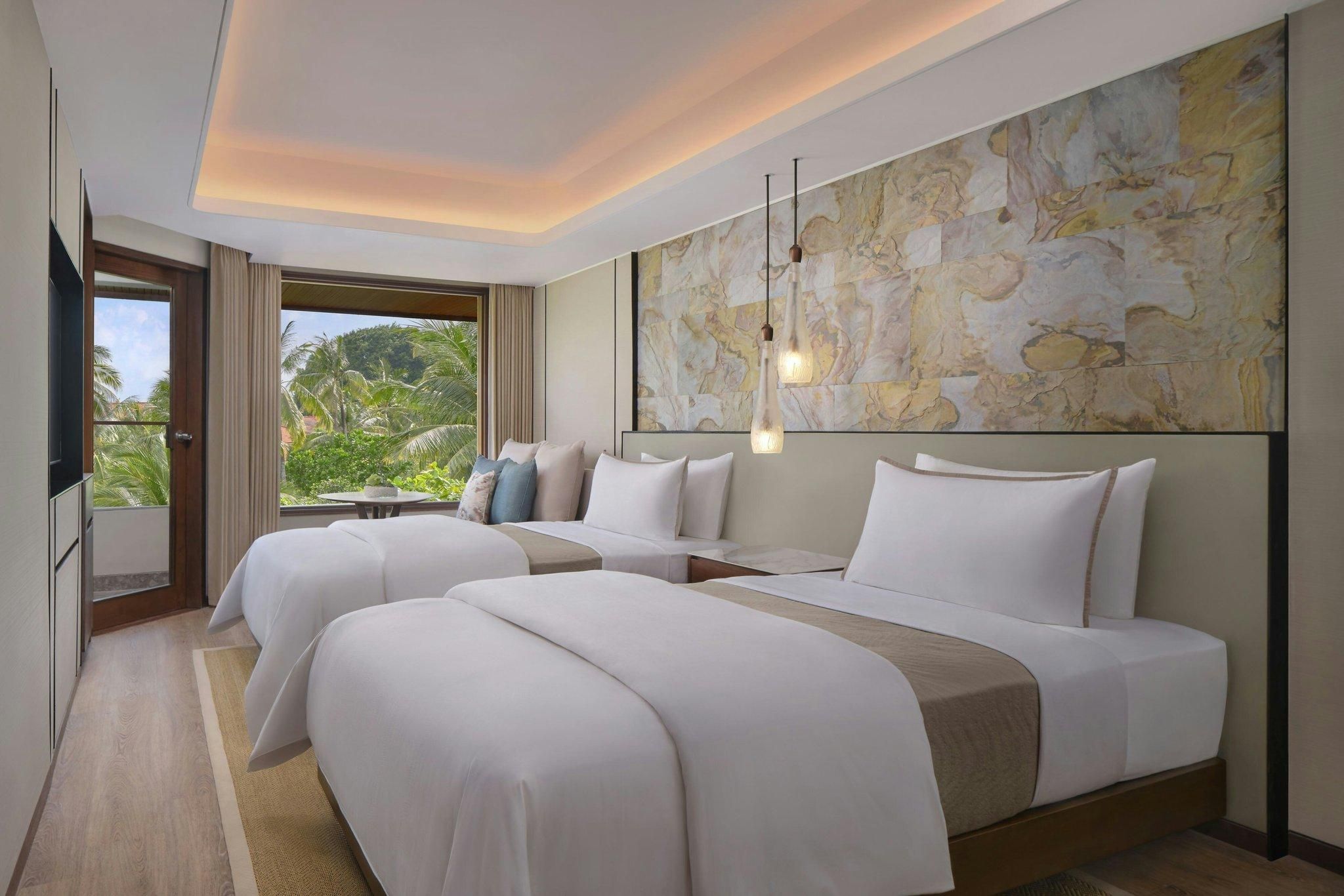 Deluxe Garden View, Guest room, 2 Double