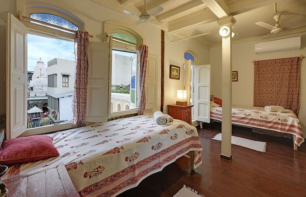 French Haveli Exclusive Twin Room, 1 Bedroom, City View