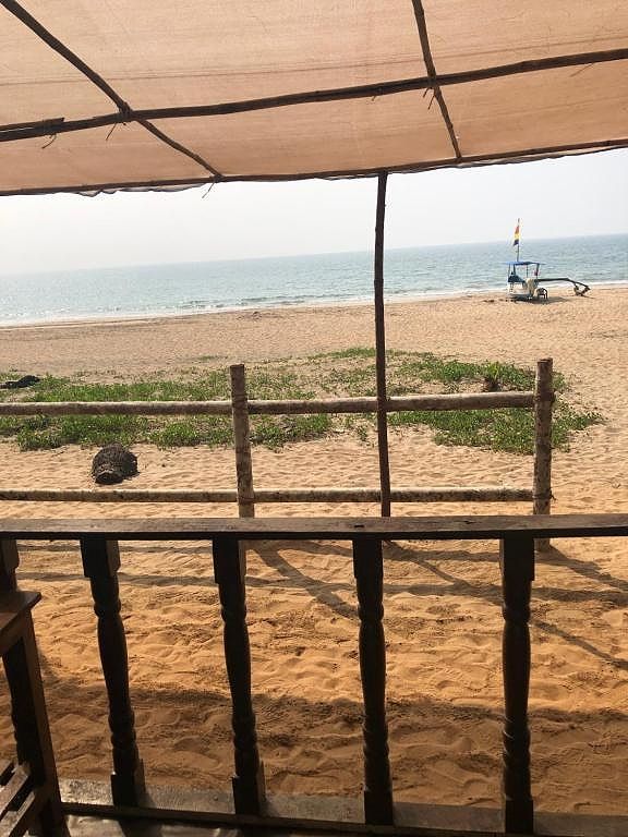 Madhu Huts Agonda Double Room with Balcony and Sea View 14