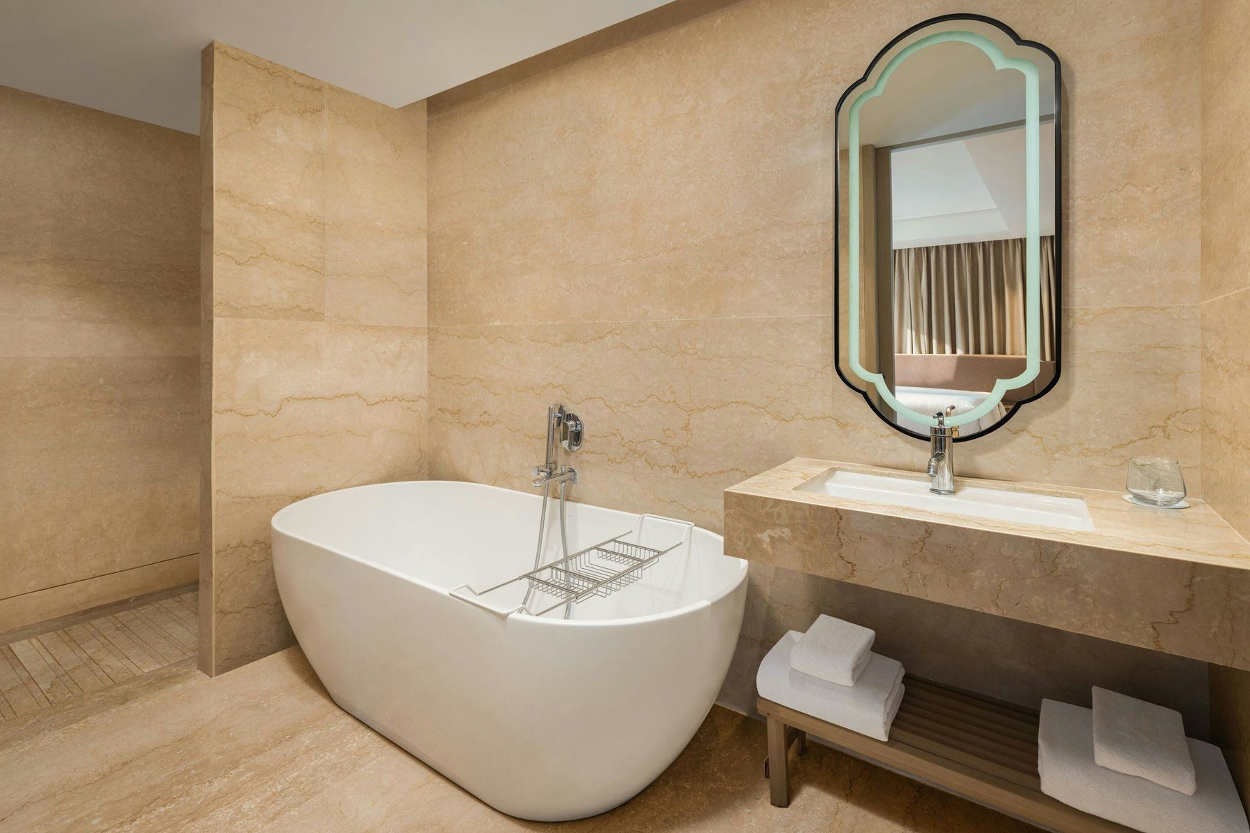 Relax bath with scenic view