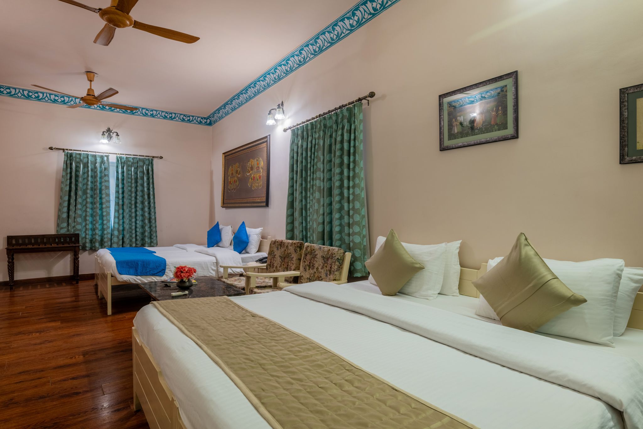 Suryaa Villa Jaipur- A City Centre Heritage Haveli Family Room 5