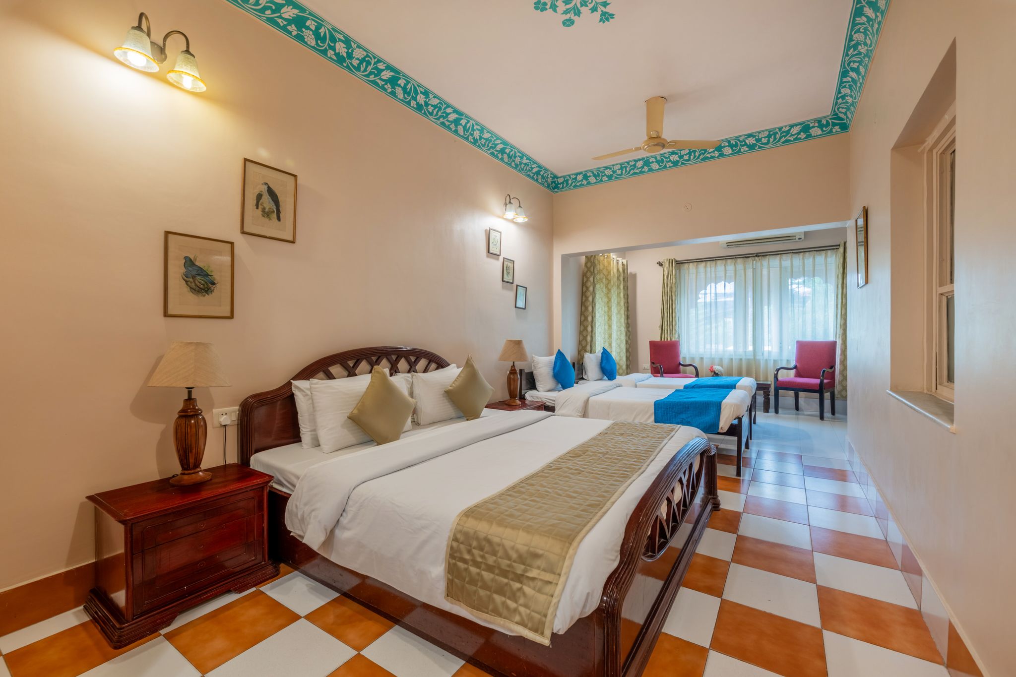 Suryaa Villa Jaipur- A City Centre Heritage Haveli Family Room
