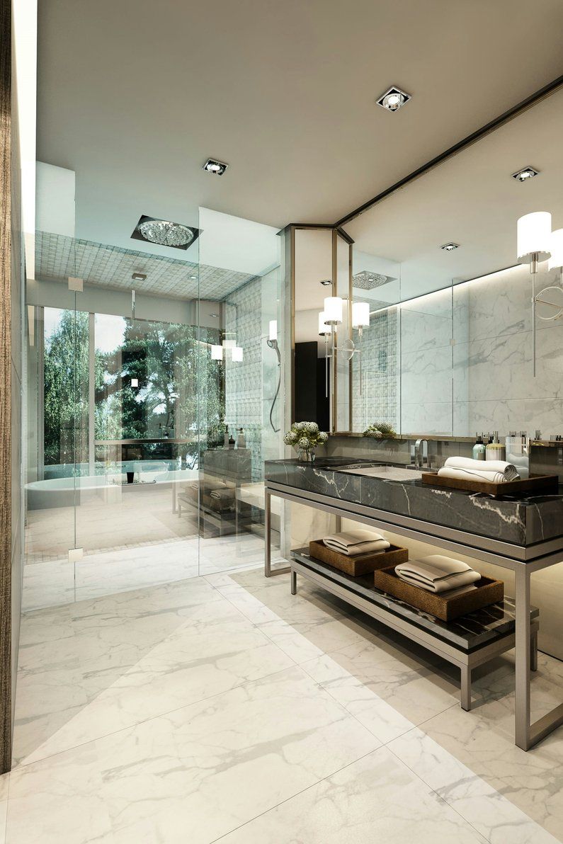 Deluxe Guest Bathroom