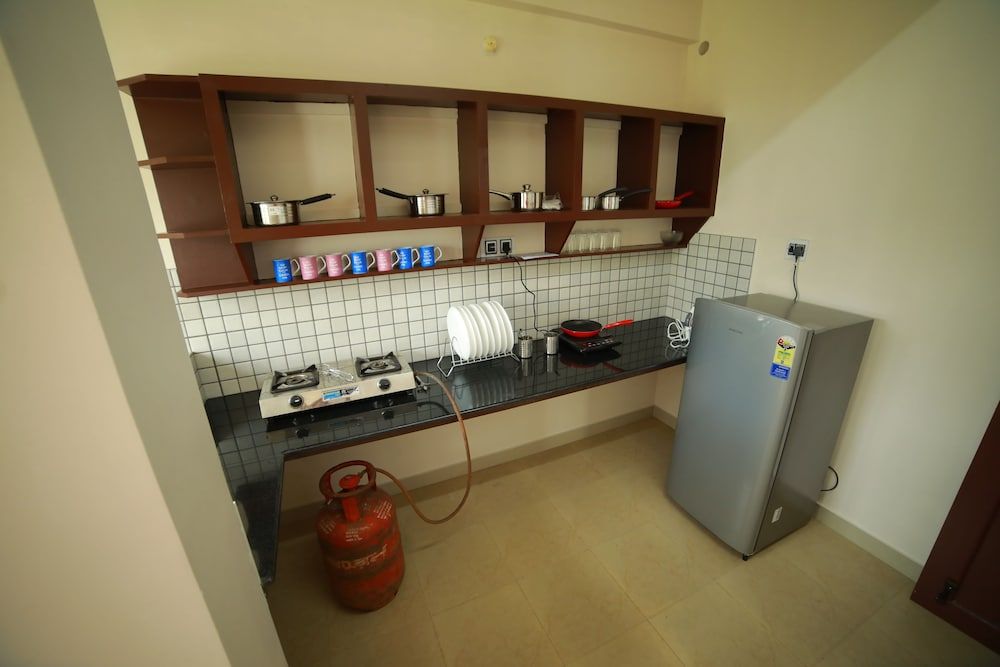 Indeevaram Residency Executive Apartment, 1 Bedroom, Non Smoking, Kitchen 10