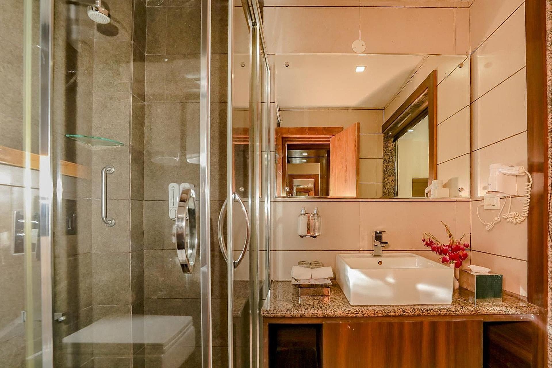 Regenta Resort Exotica Dharamshala on Hilltop Deluxe Room With Private Balcony - Valley View 5