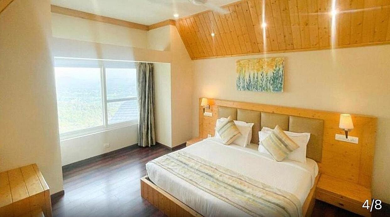 Regenta Resort Exotica Dharamshala on Hilltop Deluxe Room With Private Balcony - Valley View 3