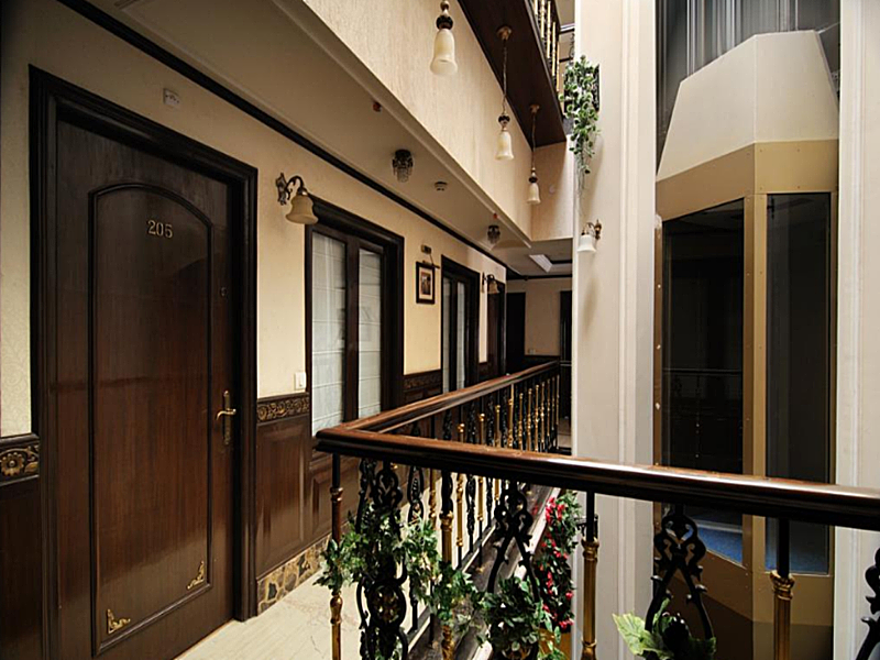 Interior view