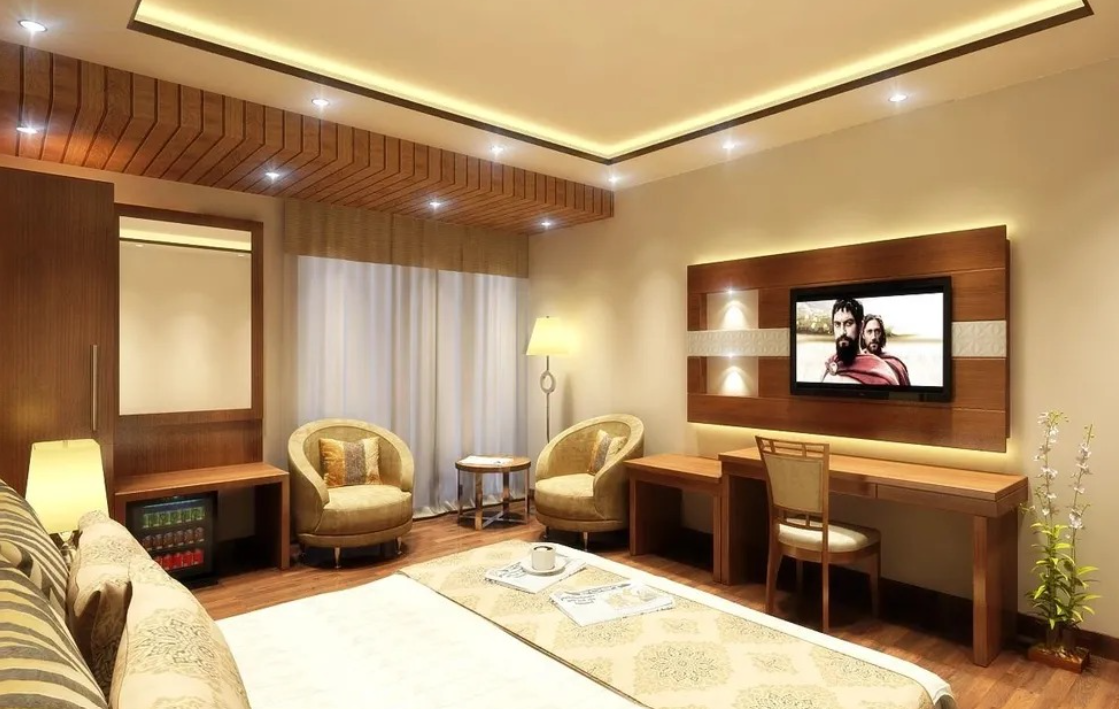 Grand FFOUR near Nehru Place Deluxe Room 10