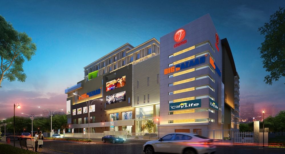 Front of property - evening/night