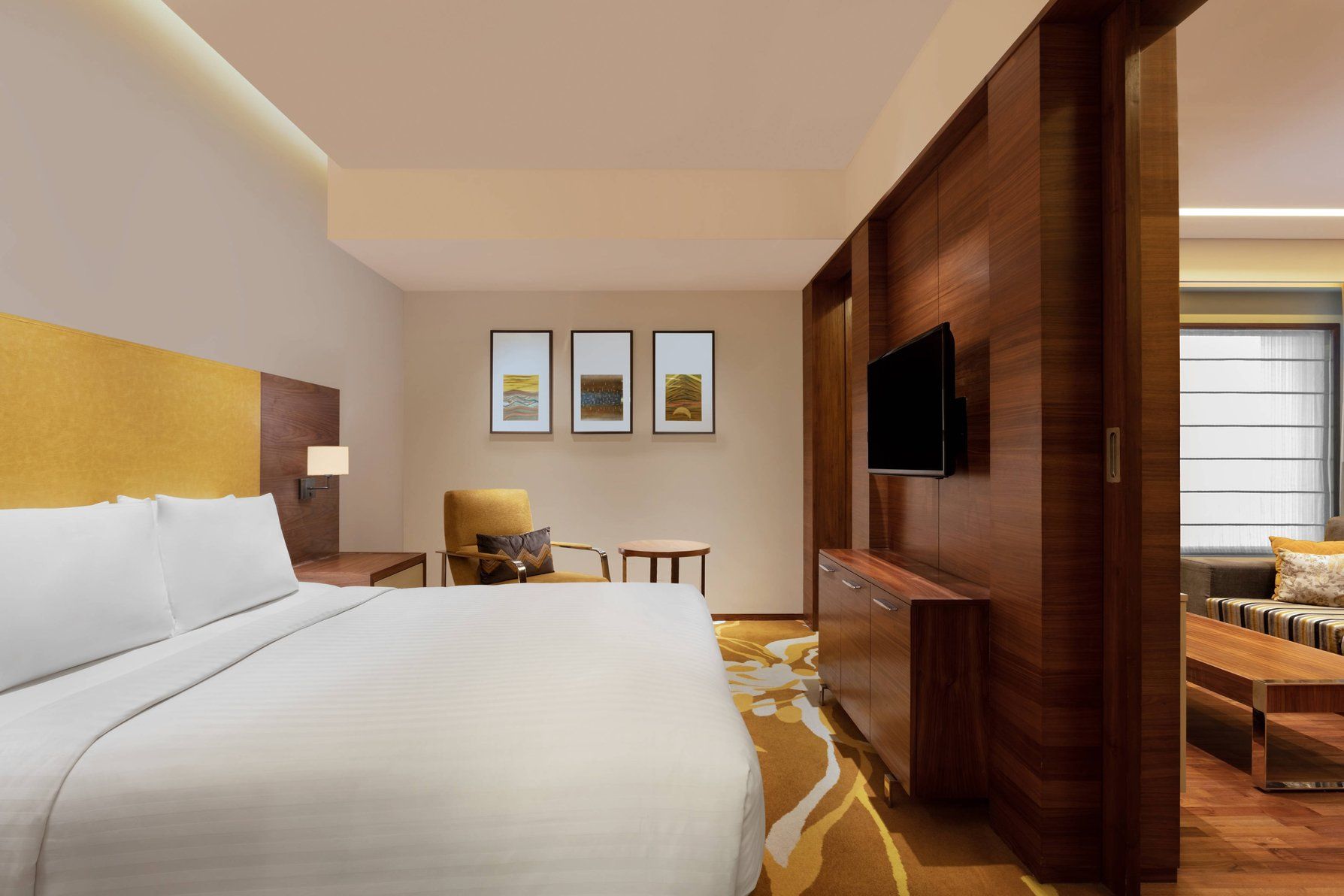 Junior Suite King Bedroom