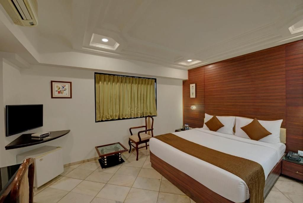 K K Beacon in Rajkot Deluxe Room 4