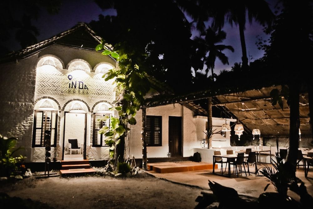 Front of property - evening/night